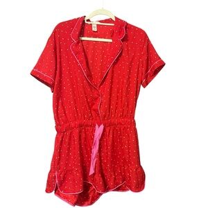 Victoria’s Secret satin pj romper
